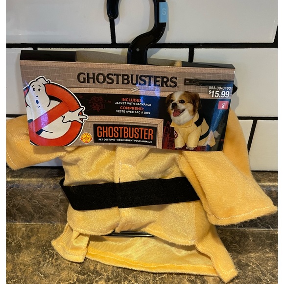 Ghostbusters Small dog Halloween costume.